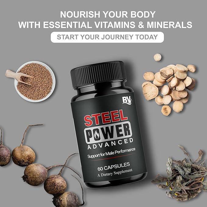 SteelPower supplement support and vitality